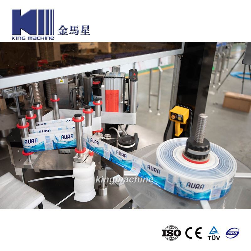 bottle glue labeling machine